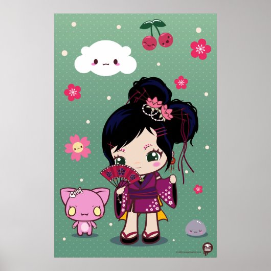 原宿和物女彩香 ポスター (正面)