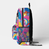 原宿柄 プリントバックパック (右)