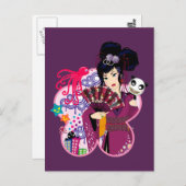 原宿町のあやか ポストカード (正面/裏面)