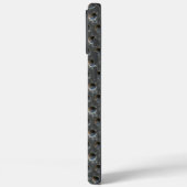 原工業用鋼水玉模様プレート Case-Mate iPhoneケース (裏面 / 左)