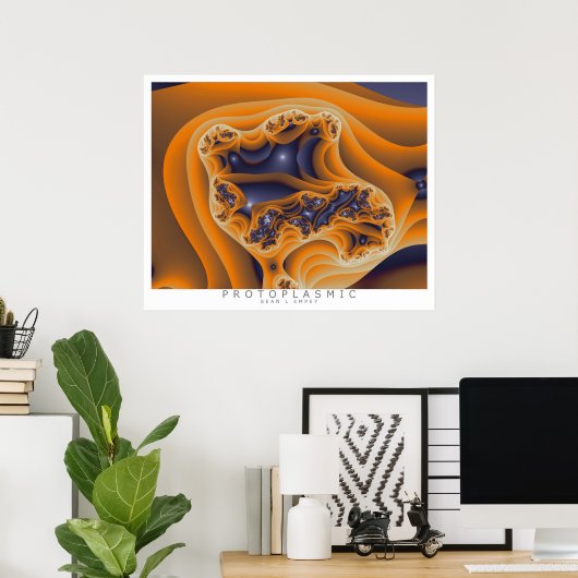 原形質 ポスター (ホームオフィス)