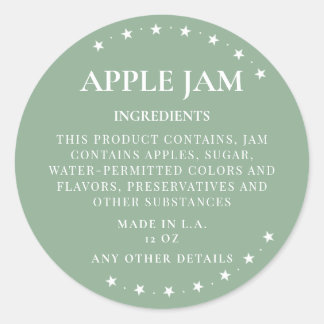 原料シール小規模企業の原料 ラウンドシール