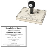 原料ラベルゴム印 ラバースタンプ (押印)