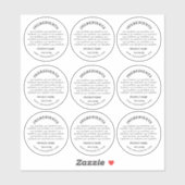 原料製品ビニール透明ラベル シール (シート)