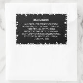 原料製品ラベル天然葉製品パターン 長方形シール (バッグ)