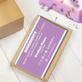 原料製品ラベル・ステッカー 長方形シール