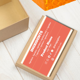 原料製品ラベル・ステッカー 長方形シール