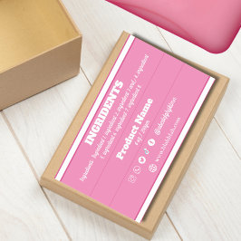 原料製品ラベル・ステッカー 長方形シール