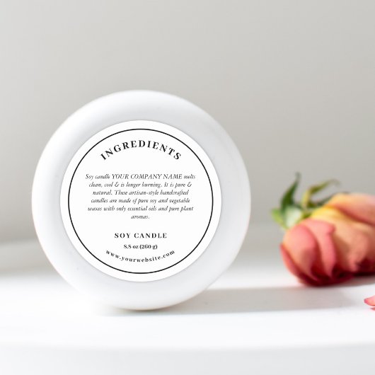 原料製品ラベル ラウンドシール