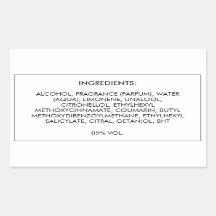 原料製品ラベル