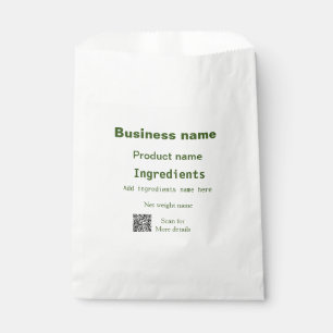 原材料を追加 製品名 重さをスキャン QR 詳細 フェイバーバッグ
