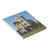 原爆のドーム、広島、日本 ノートパッド (アングル)