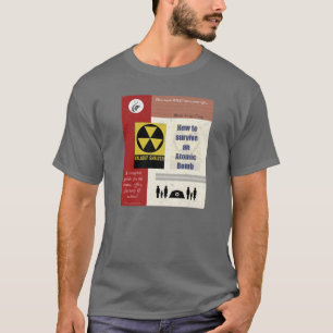 原爆を生き延びて下さい Tシャツ