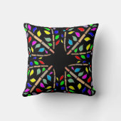 原生のデザインのクッション クッション (裏面)