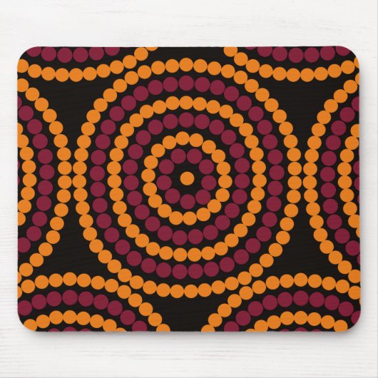 原生のライフサイクル マウスパッド (正面)