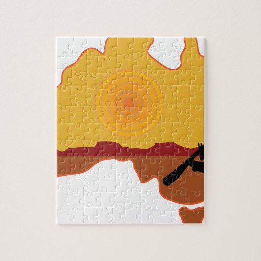 原生オーストラリア ジグソーパズル (縦)