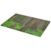 原生林の風景 カッティングボード (角)