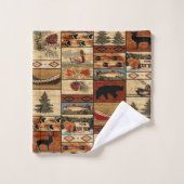 原生林 バスタオルセット (ウォッシュタオル)