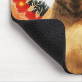 原産のアメリカインディアンくま マウスパッド (コーナー)