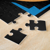 原産のアメリカインディアンのココペリ ジグソーパズル (側面)