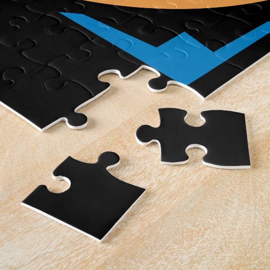 原産のアメリカインディアンのココペリ ジグソーパズル (側面)