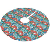 原産のアメリカインディアンのココペリ ブラッシュドポリエステルツリースカート (アングル)