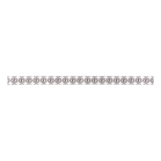 原産のアメリカインディアンのダンス サテンリボン (正面)