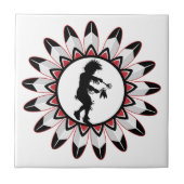 原産のアメリカインディアンのダンス タイル (正面)