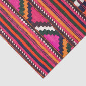 原産のアメリカインディアンのピンクの質のデザイン 薄葉紙 (詳細)