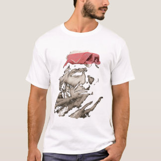 原産のアメリカインディアンの戦士 Tシャツ