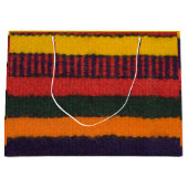 原産のアメリカインディアンの虹色 ラージペーパーバッグ