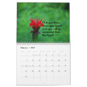 原産のアメリカインディアンの諺 カレンダー (2月 2027)