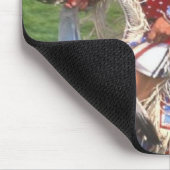 原産のアメリカインディアン-ダンスのmousepad マウスパッド (コーナー)