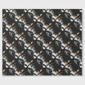 原産のアメリカインディアン ラッピングペーパー (フラット)