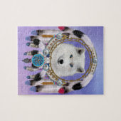 原産のインドのオオカミの精神 ジグソーパズル (横)