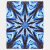 原産のシャーマンの宇宙車輪 フリースブランケット (正面)