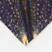 原産のシャーマンの宇宙車輪 フリースブランケット (角)