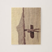 原産のハワイのサーファー、c. 1890年 ジグソーパズル (縦)