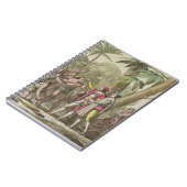 原産のAmeriを持つクリストファー・コロンブス(1451-1506年) ノートブック (左側)