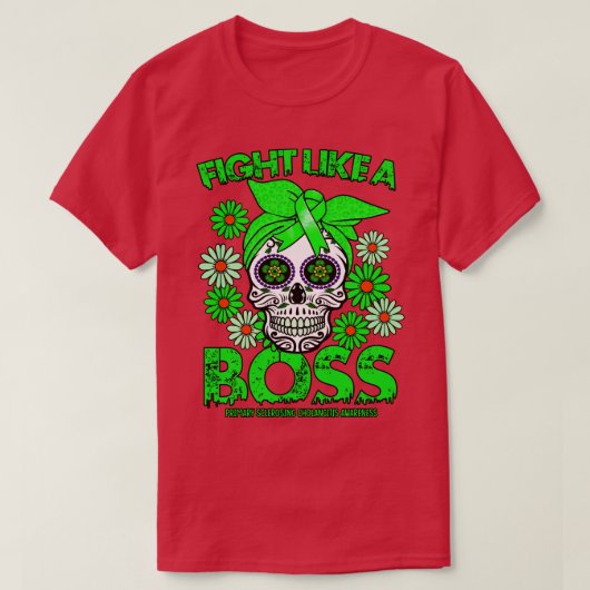 原発性硬化胆管炎認識度戦リク Tシャツ (デザイン正面)