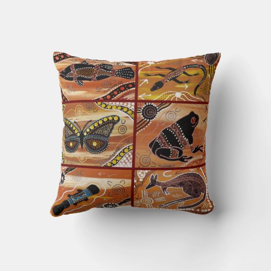 原着コラージュ用クッション/枕 クッション (裏面)