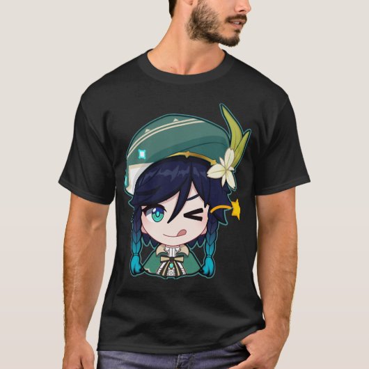 原神 - ウェンティ Tシャツ (正面)