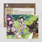 原神 ポストカード [2周年記念] (正面/裏面)