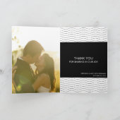 原稿があるコラージュ%PIPE%の結婚のサンキューカード サンキューカード (内部)