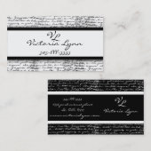 原稿がある 名刺 (正面/裏面)