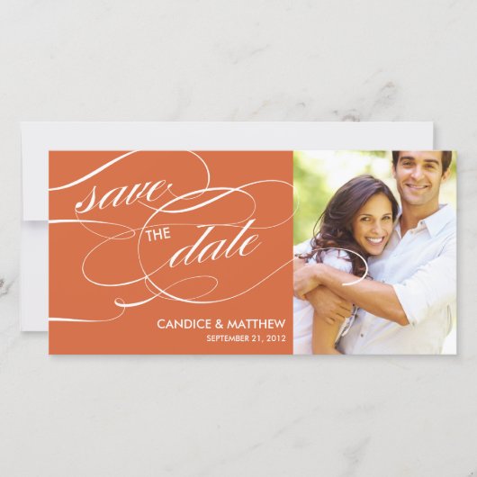 原稿がある%PIPE%のセーブ・ザ・デート案内 セーブザデート (正面)