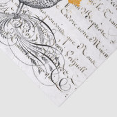 原稿のデジタルコラージュのDecoupageのティッシュペーパー 薄葉紙 (詳細)