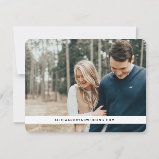 原稿の多数の写真は日付を救います セーブザデート (裏面)