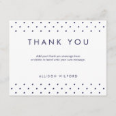 原稿の大学院の写真はメッセージカード感謝していしています サンキューカード (裏面)