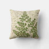 原稿の枕2のシダ クッション (裏面)